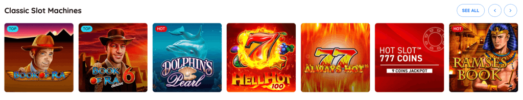 Rooli Qatar Casino Review classic slot machines