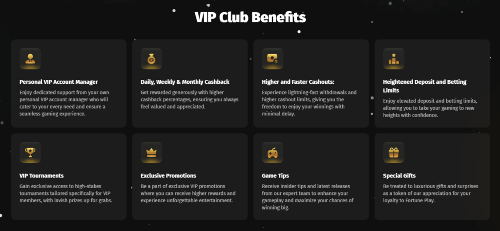 Fortune Play VIP program